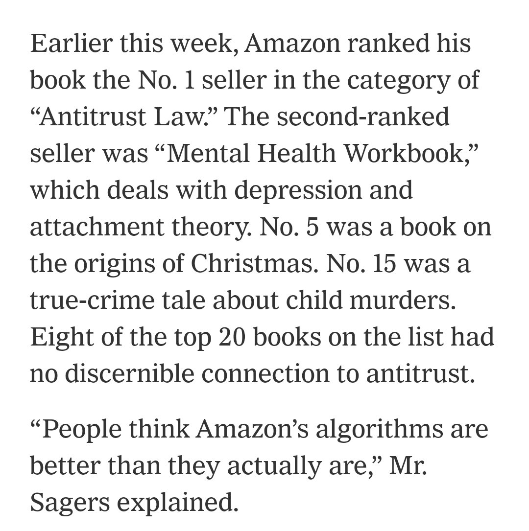Amazon ranking.