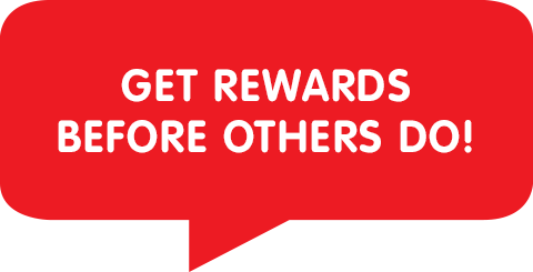 bubble saying get rewards before others do!