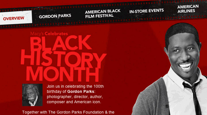 Client: Macys - Campaign: Black History Month - 2014