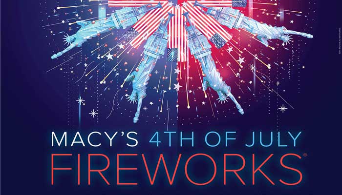 National july 4 Fireworks Design 2018