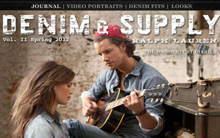 Denim & Supply magazine